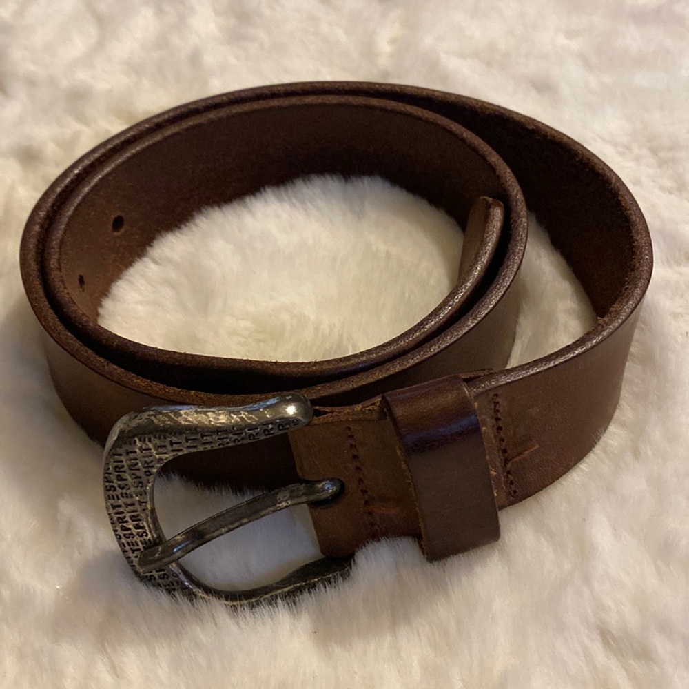 Esprit Brown Leather Belt